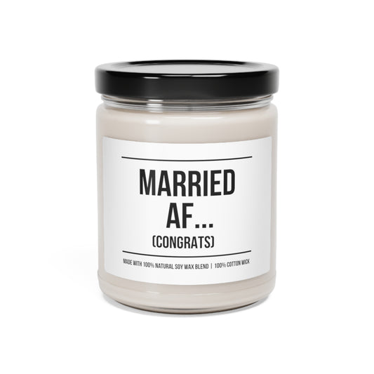 Married AF | Scented Soy Candle, 9oz