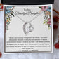 To My Beautiful Daughter (Forever Love Necklace)